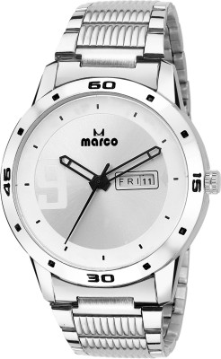 Marco DAY N DATE MR-GR3007-WHITE-CH ELITE CLASS Analog Watch  - For Men   Watches  (Marco)