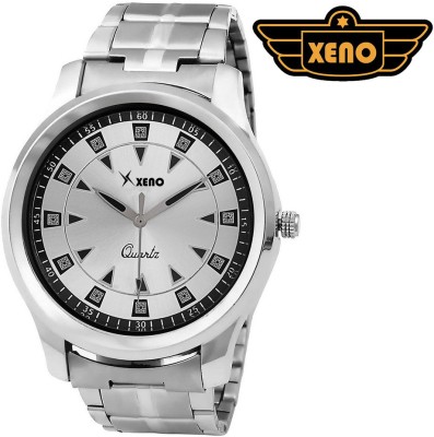Xeno BN_C2D501 Silver Metal Silver Dial New Look Fashion Stylish Modish Watch  - For Boys   Watches  (Xeno)