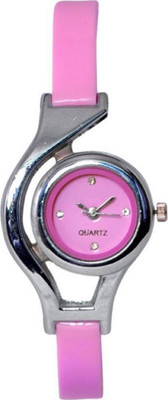 

SPINOZA glory pink round fancy attractive watch for girls Watch - For Women