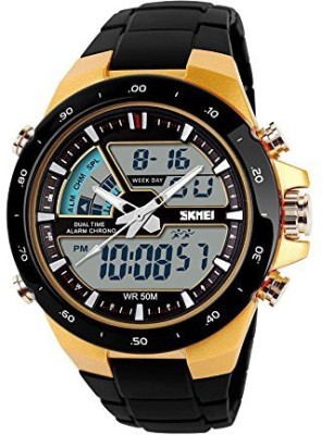 Vilam AD1016-Gold Analog-Digital Watch  - For Men   Watches  (Vilam)