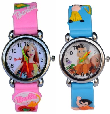 Creator Barbie And Chota Bheem Combo Return Gift Watch  - For Boys & Girls   Watches  (Creator)