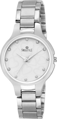 Swisstyle SS-LR0101-WHT-CH Analog Watch  - For Women   Watches  (Swisstyle)