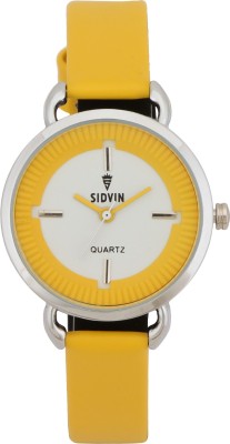 Sidvin AT3607YL Analog Watch  - For Women   Watches  (Sidvin)