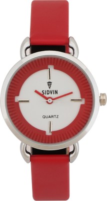 Sidvin AT3607RD Analog Watch  - For Women   Watches  (Sidvin)