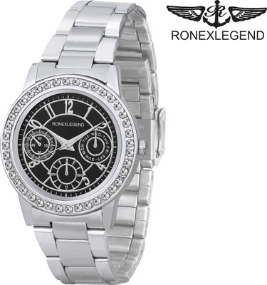 

Ronexlegend RXD-4001 black Chronograph pattern RXD 4001 Watch - For Women