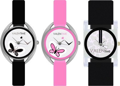 Valentime W07-1-3-6 New Designer Fancy Fashion Collection Girls Analog Watch  - For Women   Watches  (Valentime)