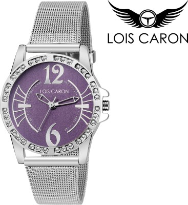 Lois Caron LCS-4575 CRYSTAL STUDDED Watch  - For Women   Watches  (Lois Caron)