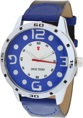 Swiss Trend ST2010 Blue Latest Trend Watch  - For Men   Watches  (Swiss Trend)