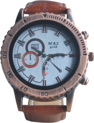 max gold mg008 Analog Watch  - For Men   Watches  (max gold)