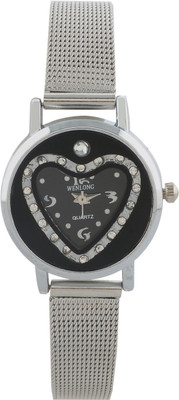 

Wenlong silver Watch - For Girls