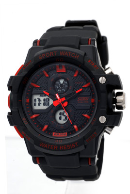 

Skmei 0990 RED Rugged Watch - For Boys