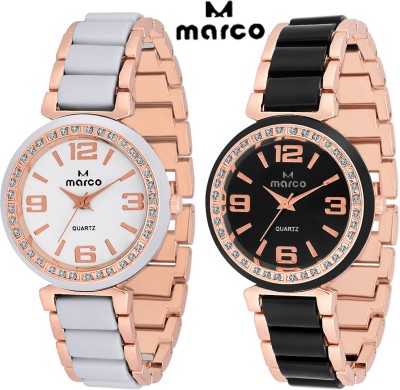 Marco jewels ladies combo 243 gold Analog Watch  - For Women   Watches  (Marco)