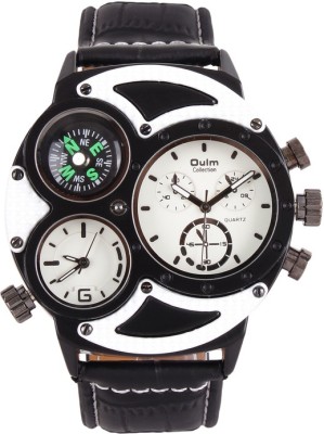 Oulm HP3594-1WH Analog-Digital Watch  - For Men   Watches  (Oulm)