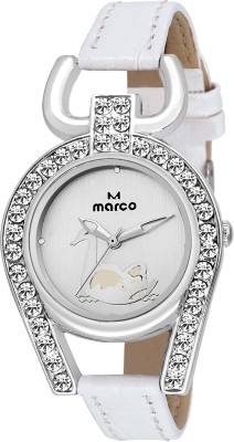 Marco elite mr-lr-d02-white Analog Watch  - For Women   Watches  (Marco)