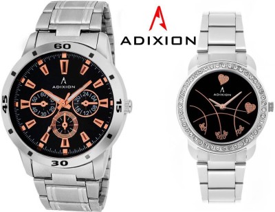 Adixion 9519SMB101C New Chronograph Pattern Standard Stainless Steel Bracelet Watch Analog Watch  - For Men & Women   Watches  (Adixion)