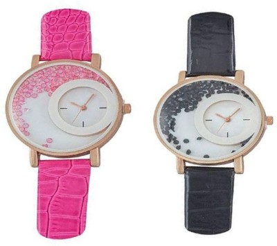 3D Fashion PINK_BLACK_MXRE Analog Watch  - For Women   Watches  (3D Fashion)