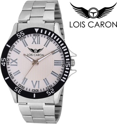 Lois Caron LCS-4135 WHITE ROMAN Watch  - For Men   Watches  (Lois Caron)