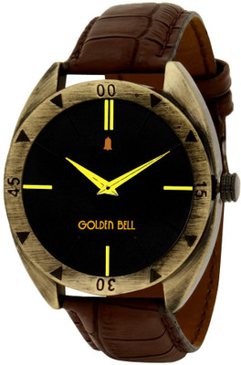 View Golden Bell 467GB Analog Watch  - For Men Wrist Watches Price Online(Golden Bell)