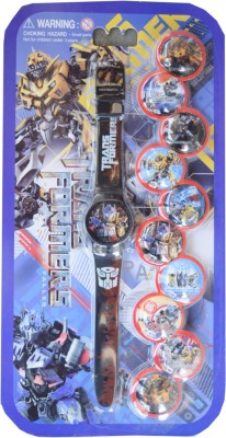 Creator Trans Formers With Ten Stickers Digital Watch  - For Boys & Girls   Watches  (Creator)
