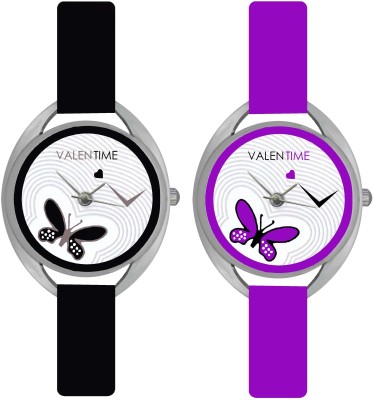Valentime Branded New Latest Designer Deal Colorfull Stylish Girl Ladies12 25 Feb LOVE Couple Analog Watch  - For Girls   Watches  (Valentime)