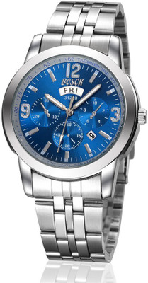 

BOSCK W1238SBU Day Date Calendar Series Watch - For Men