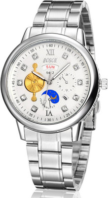 

BOSCK W1241SW Day Date Calendar Series Watch - For Men