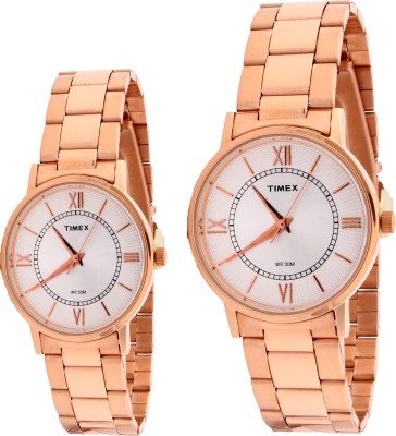 Timex TW00PR215 Analog Watch  - For Couple   Watches  (Timex)