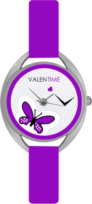 Valentime New Latest Designer Purple Color Diwali Special Offer2 Valentine Love Analog Watch  - For Women   Watches  (Valentime)