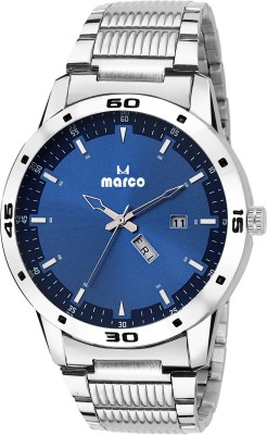 Marco DAY N DATE MR-GR3014-BLUE-CH ELITE CLASS Analog Watch  - For Men   Watches  (Marco)