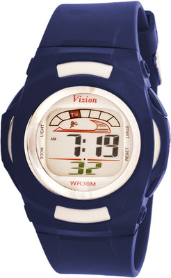 

Vizion 8522-6BLUE Cold Light Watch - For Boys