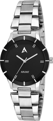 Afloat AFL-4546 BLACK Analog Watch  - For Women   Watches  (Afloat)