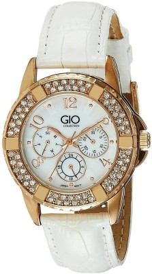 Gio Collection G0028-02 Wh Analog Watch  - For Women   Watches  (Gio Collection)