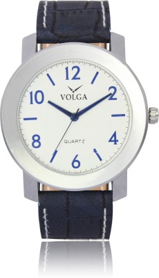 Volga VLW050011 Casual Leather belt With Designer Stylish Branded Fancy box Analog Watch  - For Men   Watches  (Volga)