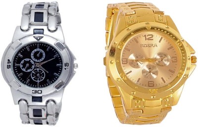 Rosra White-Gold Analog Watch  - For Men   Watches  (Rosra)