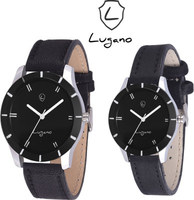 Lugano DE 1016 Analog Watch  - For Couple   Watches  (Lugano)