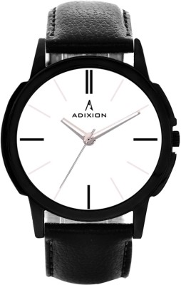 Adixion 9502NLC2 New Black Strap watch with Genuine Leather Watch  - For Men   Watches  (Adixion)