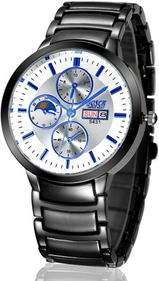 

BOSCK W1239BW Day Date Calendar Series Watch - For Men
