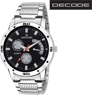 Decode DC6040 Black Ultimate Chronograph Analog Watch  - For Men   Watches  (Decode)