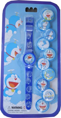 Creator Doraemen With Ten Dial Stickers Digital Watch  - For Boys & Girls   Watches  (Creator)