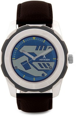 Adixion 3099SL49 New Stainless Steel watch with Genuine Leather Strep. Analog Watch  - For Men   Watches  (Adixion)