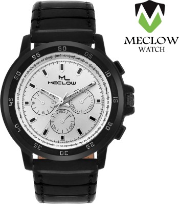 Meclow MLGR401WHTBLK Watch  - For Men   Watches  (Meclow)