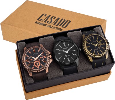 Casado 755AND720AND773 COMBO OF 3 LATEST EDITION WATCHES WITH JAPANESE MOVEMENT(2 YEAR WARRENTY) Watch  - For Men   Watches  (Casado)