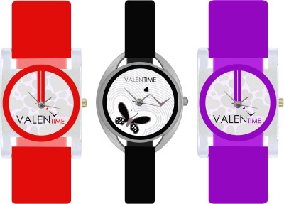 Valentime W07-1-7-9 New Designer Fancy Fashion Collection Girls Analog Watch  - For Women   Watches  (Valentime)