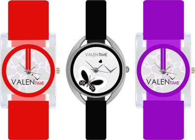 

Valentime W07-1-7-9 New Designer Fancy Fashion Collection Girls Watch - For Women