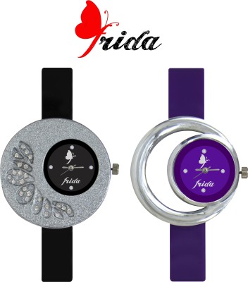 Frida New fresh Arrival Colorful Designer looks Diwali Offer46 Analog Watch  - For Girls   Watches  (Frida)
