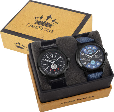 

LimeStone LS 34and43 Mr. Lite Combo Watch - For Men