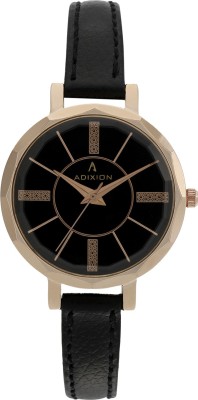 Adixion AD2480WL01 New Leather Rose Gold watch Analog Watch  - For Women   Watches  (Adixion)