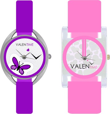 Valentime W07-2-8 New Designer Fancy Fashion Collection Girls Analog Watch  - For Women   Watches  (Valentime)