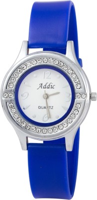 Addic Crystal Studded Case Watch  - For Women   Watches  (Addic)