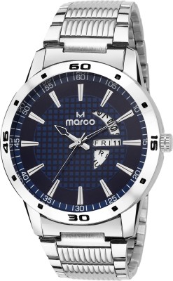 Marco DAY N DATE MR-GR3004-BLUE-CH ELITE CLASS Analog Watch  - For Men   Watches  (Marco)